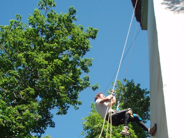 Aprendiendo a rapelear